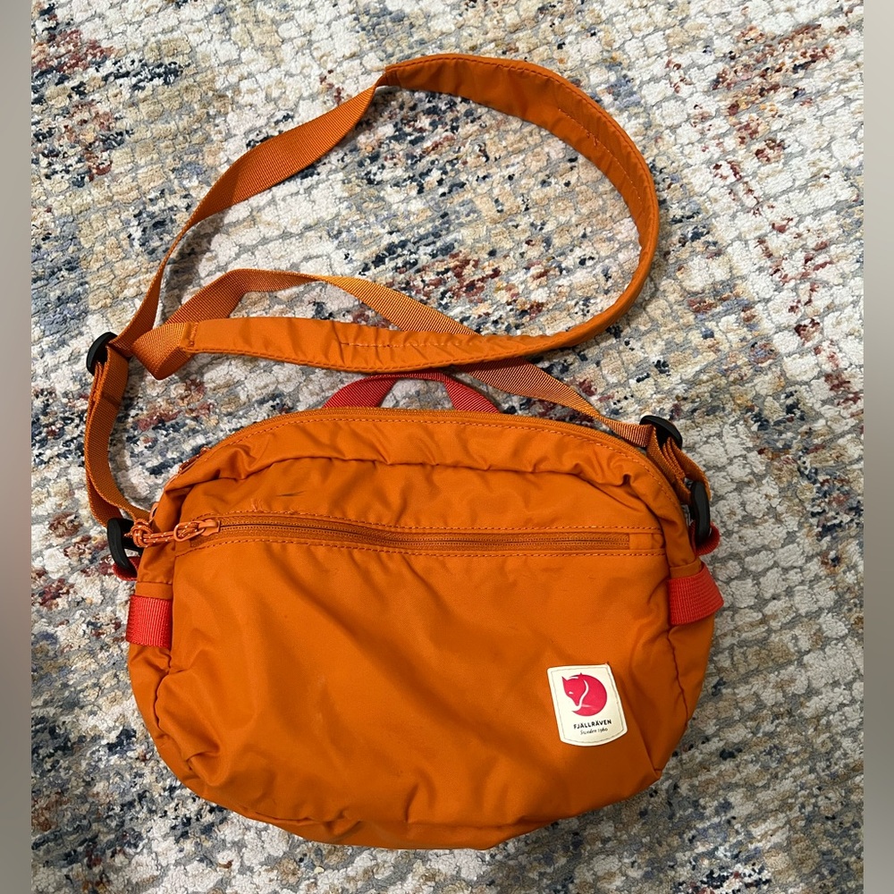 Fjallraven High Coast Crossbody Sling Bag Orange